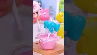 Fresh Miniature Cartoon Animal Jelly Recipe 🐙🐟 Cute Mini Sea Animals Jelly 🐟 #Yumupminiature