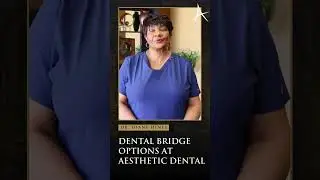 Dental Bridge Options at Aesthetic Dental | Aesthetic Dental in Southfield, MI #shorts