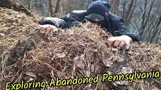 Abandoned Quarries and mines, western Pennsylvania (SETTINGS ON CAMERA MESSED UP! QUALITY SUCKS!)