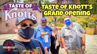 Taste Of Knott's | 18 Tastings Tried | Full Review At The End | Knott's Berry Farm