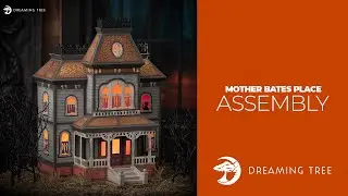 SVG File - Mother Bates Place - Assembly Tutorial (For Cricut, Silhouette, and ScanNCut)