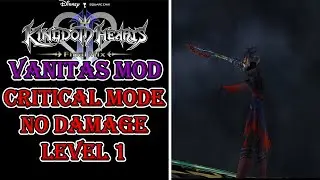 Kingdom Hearts 2 Vanitas Mod &ndash; Anti Vanitas Boss Fight - Critical Mode No Damage Level 1