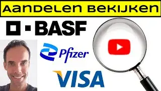 Aandelen van kijkers bespreken: BASF, Pfizer en Visa