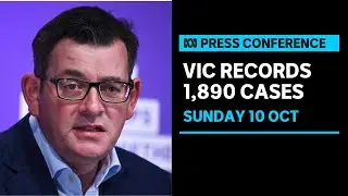 IN FULL: Victorian COVID update as state records 1,890 new cases | ABC News