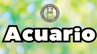 ACUARIO, QUIEN NO TE ELIGIÓ AHORA DUDA! NO MUEVAS NI UN DEDO A PUNTO DE PASAR! 