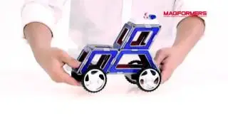 Магнитный конструктор Magformers XL Cruisers Служба спасения