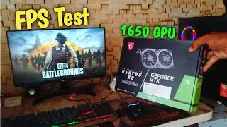 GTX 1650 or Ryzen 3 3200G PUBG PC FPS Test ( Very Low To Ultra Settings )