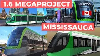 MISSISSAUGA, ONTARIO 1.6 BILLION LRT PROJECT | MISSISSAUGA, ONTARIO NEW TRAIN LINE