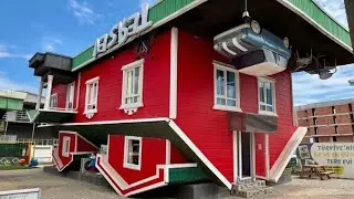 Upside Down House 🏠 Antalya Turkey 🇹🇷 | Turkey's Largest Upside Down House