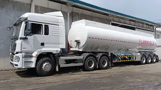 SHACMAN H3000S 6X4 TRACTOR HEAD WITH TRAILER FUEL TANKER 40,000 LITERS CAP       #julianmotorsMC