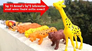 Top 15 animals toys name review or details in hindi, KiddyPop JuncTion
