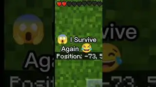 How high Can I SURVIVE In HAYBALE 🤔🧐? #Shorts #Minecraft #MinecraftShorts