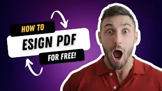 How to eSign PDF Documents for FREE with Cocosign! 🔥