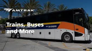 Get Carried Away by Amtrak Trains, Buses and More
