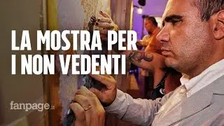 A Napoli le opere d'arte accessibili ai non vedenti: la mostra tattile, uditiva e olfattiva