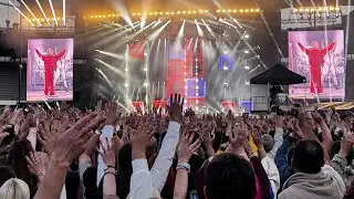 Robbie Williams koncerto Kauno stadione pradžia