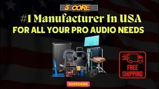 5 Core - #1 Pro Audio Manufacturer And Supplier In USA