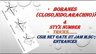 Closo | Nido | Arachno | Boranes Calculation | STYX Number Calculation