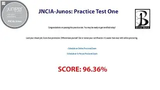 Juniper Networks JNCIA-Junos: Practice Test One - Questions & Answers