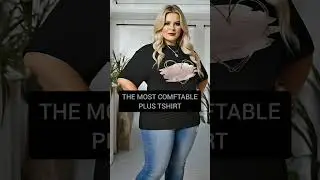 The Most Comfortable Plus Size T-Shirt &ndash; Everyday Essential #tiktokviral #plussize #tiktokvideo