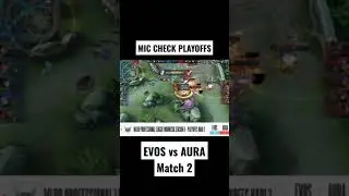 Mic Check Playoffs EVOS vs AURA - MPL Season 8 Bahasa Indonesia Match 2