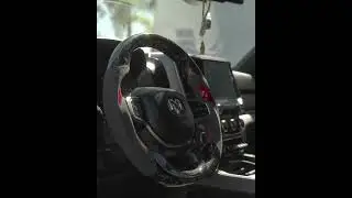 Happy Hump Day with new Dodge Ram Carbon Fiber OEM Steering Wheel😙 #vicrez #shorts