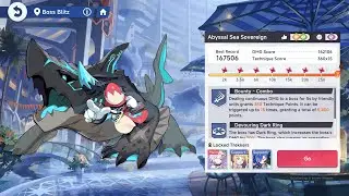 [Stella Sora] Boss Blitz 2 | T0 Shia vs Abyssal Sea Sovereign | 167k Score