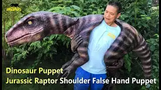 Dinosaur Puppet: Jurassic Raptor Shoulder False Hand Puppet | Puppets