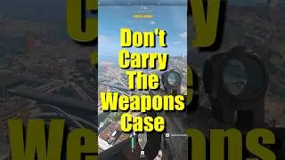 This Is Why You Don't Carry The Weapons Case In DMZ!!