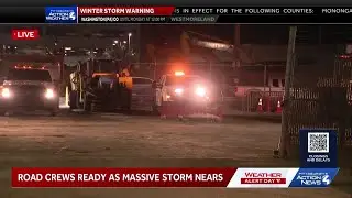 Allegheny County, Pittsburgh deploy trucks ahead of snowfall