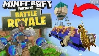 Minecraft Xbox One/Bedrock Edition - FORTNITE BATTLE ROYALE - Modded Mini-Game