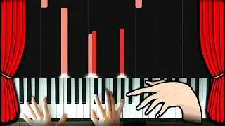 MAIN THEATRE THEME - Piano Tutorial
