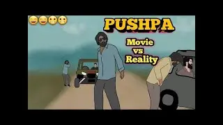 PUSHPA MOVIE VS REALITY | Allu Arjun | YASH | 2D animated | NikoLandNB