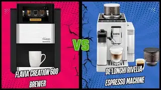 Quick Comparison: Coffee Machines | Flavia C600 VS De'Longhi Rivelia Espresso Machine