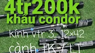 khẩu pcp thẳng d&agrave;i , pcp talon , pcp talonz, pcp z d&agrave;i ; ĐỒNG GI&Aacute; 4TR 200K