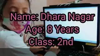Dhara Nagar Blind Hindi Typing