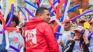 OSCAR DAVID GALÁN, INCRIPCIÓN A LA CANDIDATURA AL SENADO