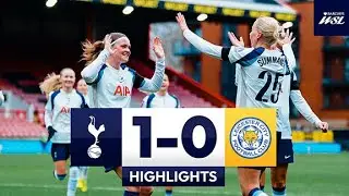 A WINNING start to 2026 🤩 | Spurs Women 1-0 Leicester City | WSL Highlights 📺