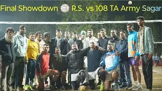 Final Showdown 🏐 R.S. vs 108 TA Army Sagar | Army Volleyball Championship