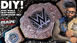 How To Make WWE World Heavyweight Championship Belt At Home