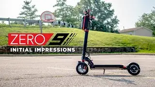 Initial impressions of the Zero 9. My first electric scooter! It's awesome!