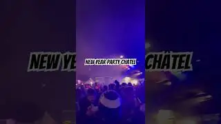 New Year Ski Party 2024 Ch&acirc;tel, Portes Du Soleil #shorts