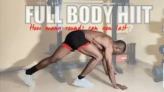 Newyear Full Body Challenge - Killer HIIT circuit to tone your body/muscles