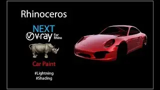 Car Paint V-Ray Next for Rhino (RUS)