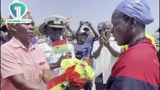 Navy's Precious Akutor completes 3 kilometre open sea swim to support children with special needs