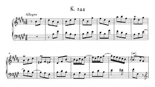 Scarlatti: Keyboard Sonata in B major, K.244