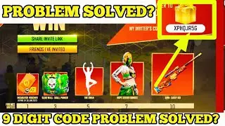 9 DIGIT CODE PROBLEM SLOVE || PROBLEM KAISA SOLVE KARNA HA ?FREE FIRE MAX MA || COMMANDO SOURAV