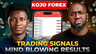 Breaking: Trading and Blowing my Account With Kojo Forex Signals