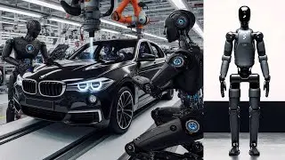 Are Human Jobs at Risk? BMW is developing Ai Humanoid Robots to Make Cars in The Factory!