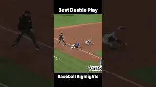 Best Double Play in Baseball - Season 2025 #mlb #baseball #shorts